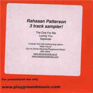 rahsaan patterson after hours rar extractor